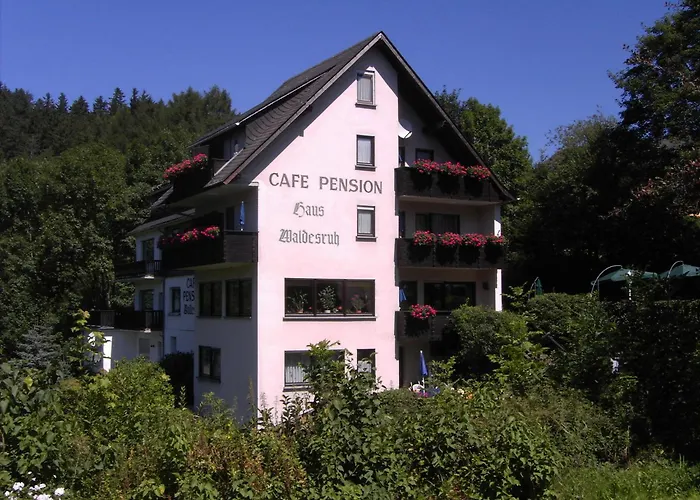 Maison d'hôtes Cafe-pension Waldesruh Willingen (Upland)